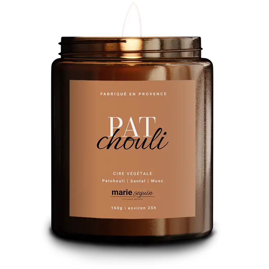 Bougie Patchouli - Marie Seguin